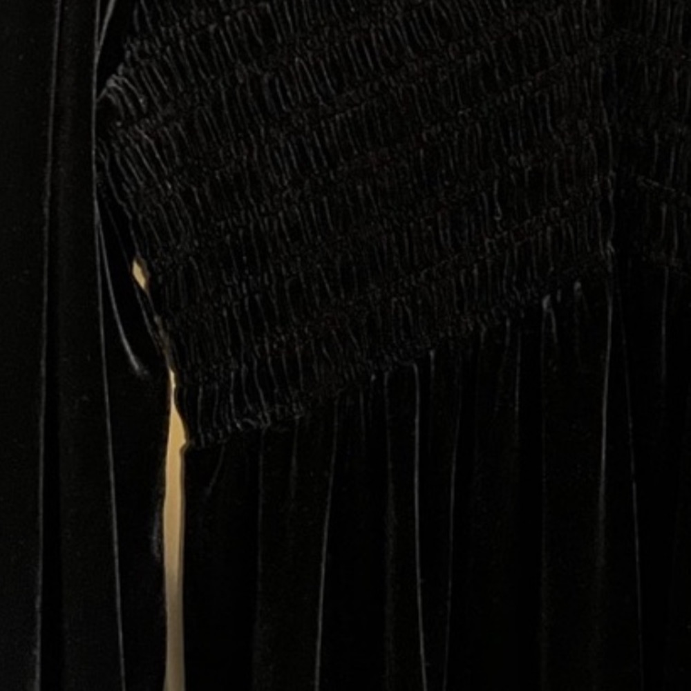 💕Final sale JODIFL Black Maxi Dress Velvet - Picture 9 of 9